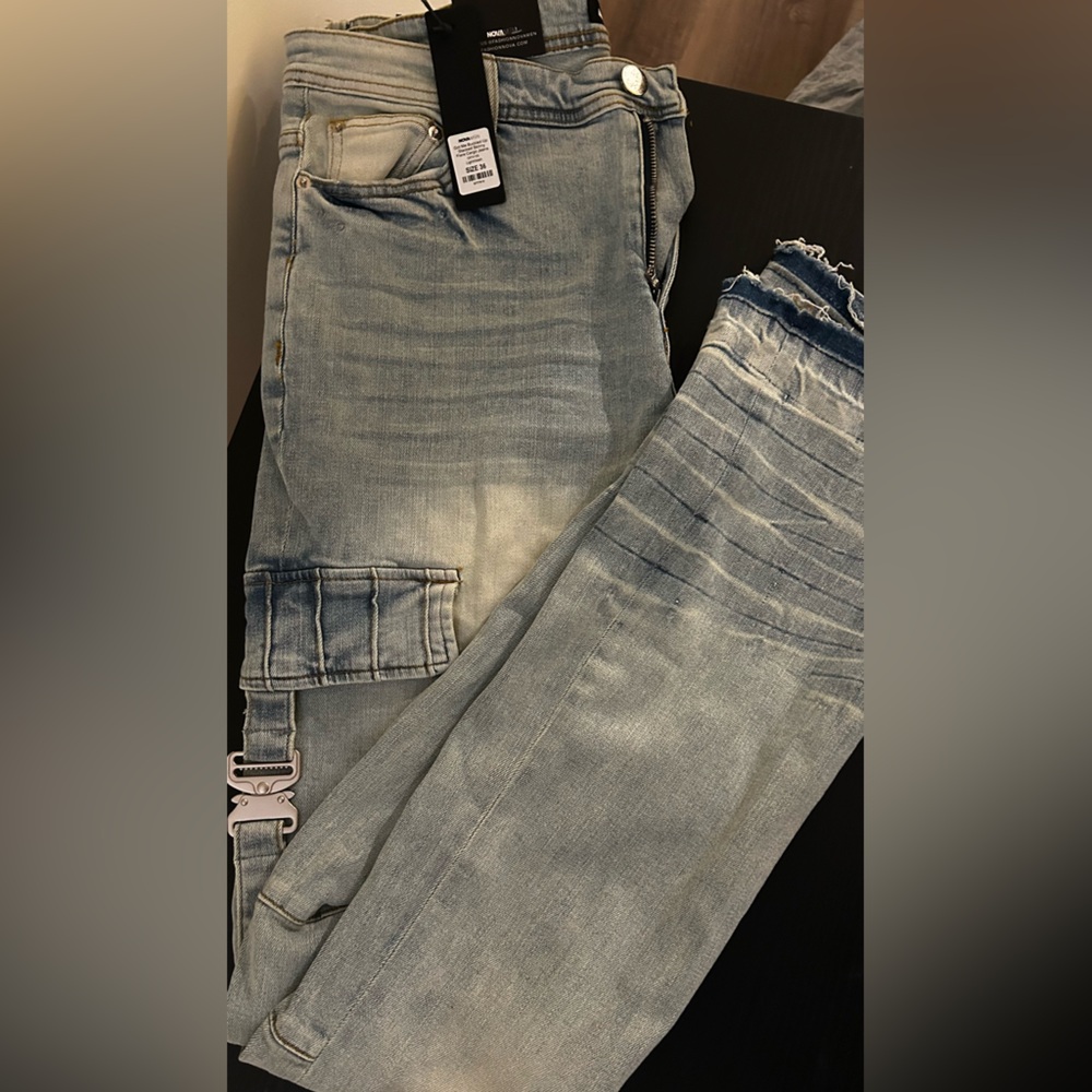 Fashion Nova Light Blue Men Jeans